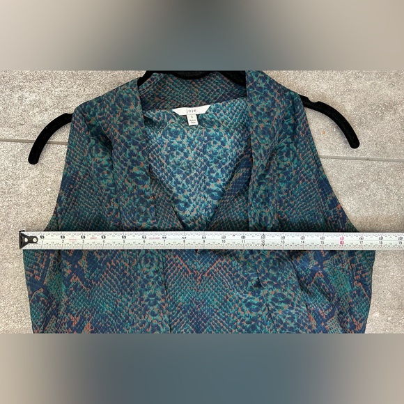 Joie | Silk MIDI Dress Animal print Halter - Picture 7 of 9